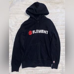 Y2K Element Black Hoodie